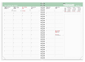 Kalender 2025 Allt om Trädgård
