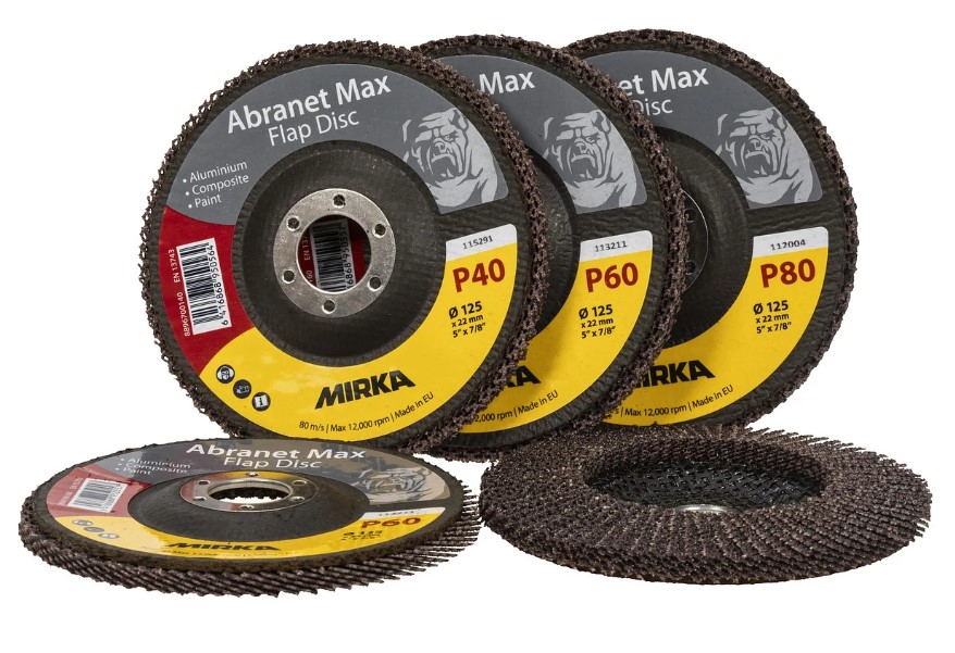 Flap disc 125mm abranet max sort 5-p