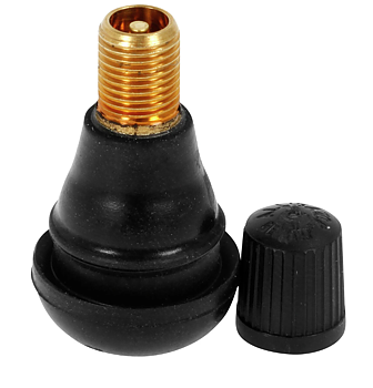 Ventil TR412 gummibas