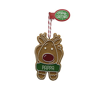 Pepparkaksfigur Pappa Ren
