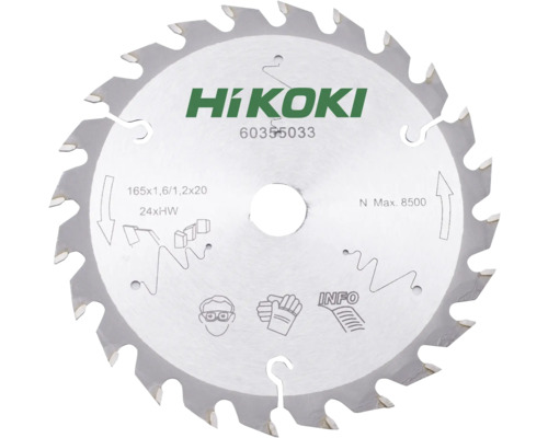 Sågklinga 165x1,6 24T 20mm Hål