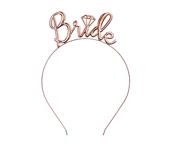 Diadem Brud i roséguld