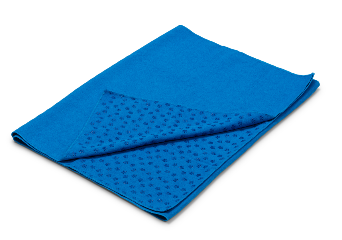 Yogahandduk,blå.