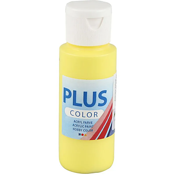 Plus color hobbyfärg gul
