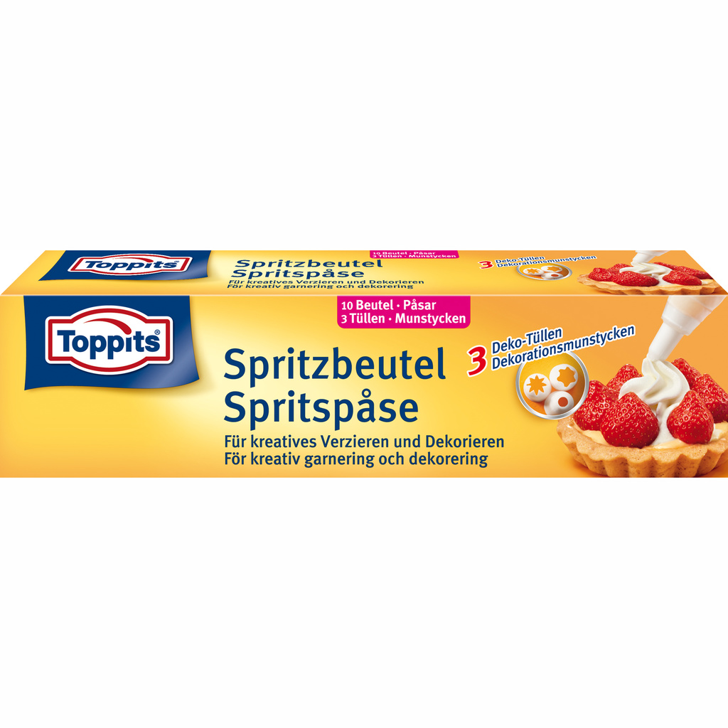 TOPPITS Spritspåsar 10st