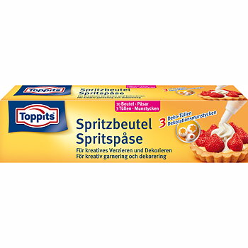 TOPPITS Spritspåsar 10st