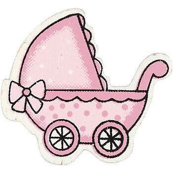 Barnvagn rosa