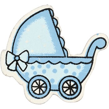 Barnvagn Blå