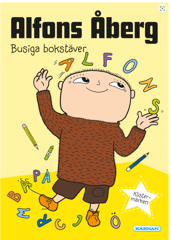 Alfons busiga bokstäver