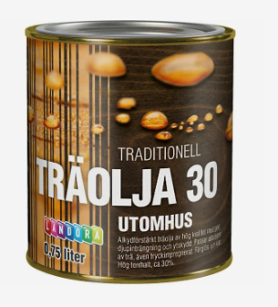 Träolja 30 Traditionell 0,75Lit