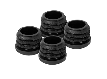 Rörplugg 22MM 4ST svart plast