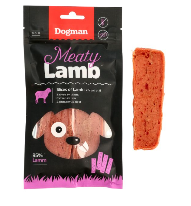 Dogman Hundgodis Meaty Slices of Lamb - 2
