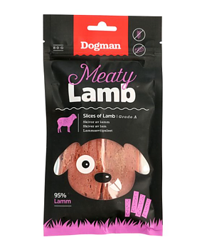 Dogman Hundgodis Meaty Slices of Lamb