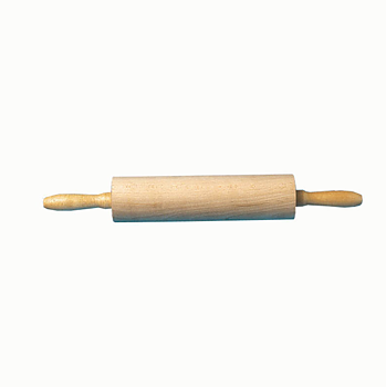 Brödkavel 375 x 70 mm.stålaxel