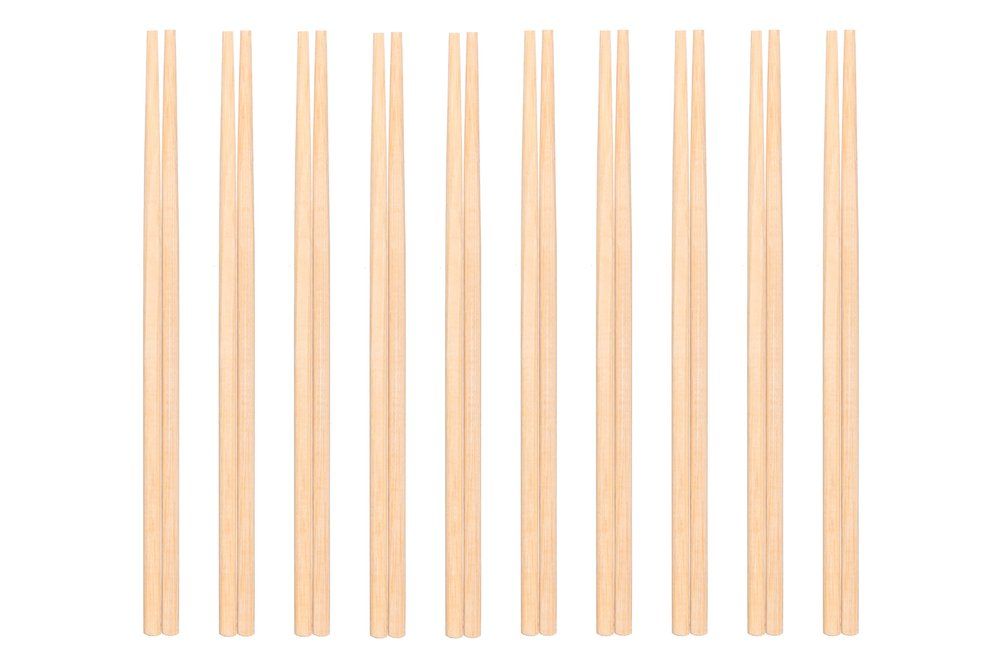 Ätpinnar, bambu, 10 par