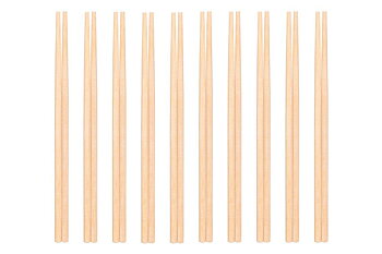 Ätpinnar, bambu, 10 par