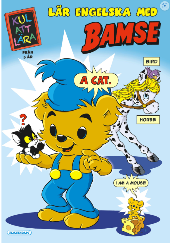 Bamse kul att lära Engelska