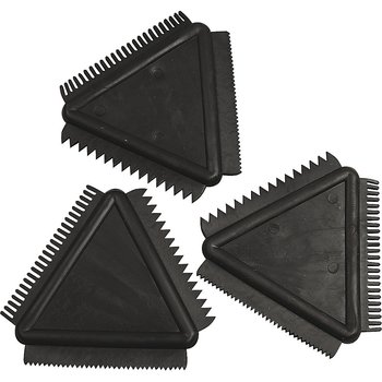 Gummispatel, 9 cm, 3 St.