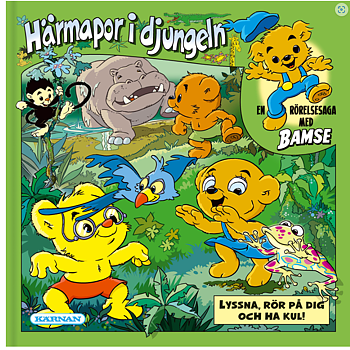 Rörelsesaga bamses djungeläventyr