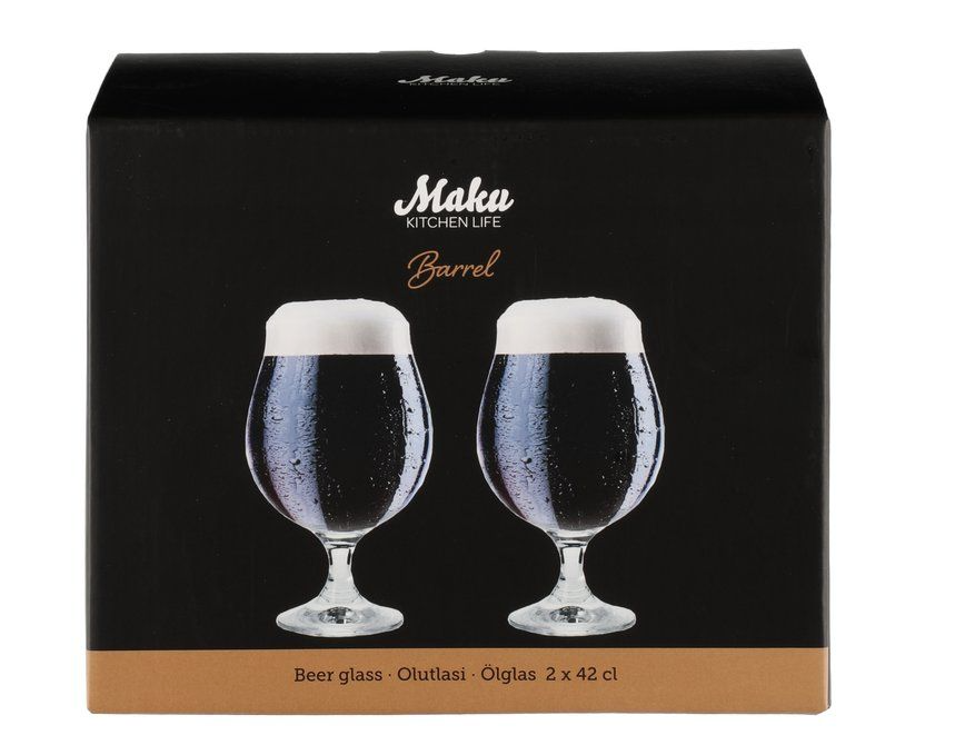 Barrel ölglas 500 ml 2 st. - 2