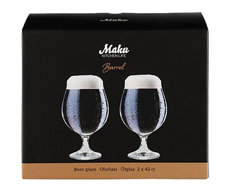 Barrel ölglas 500 ml 2 st.