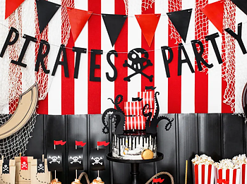 Pirates party banderoll