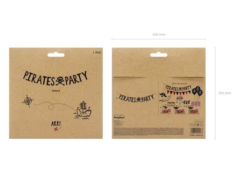 Pirates party banderoll - 4