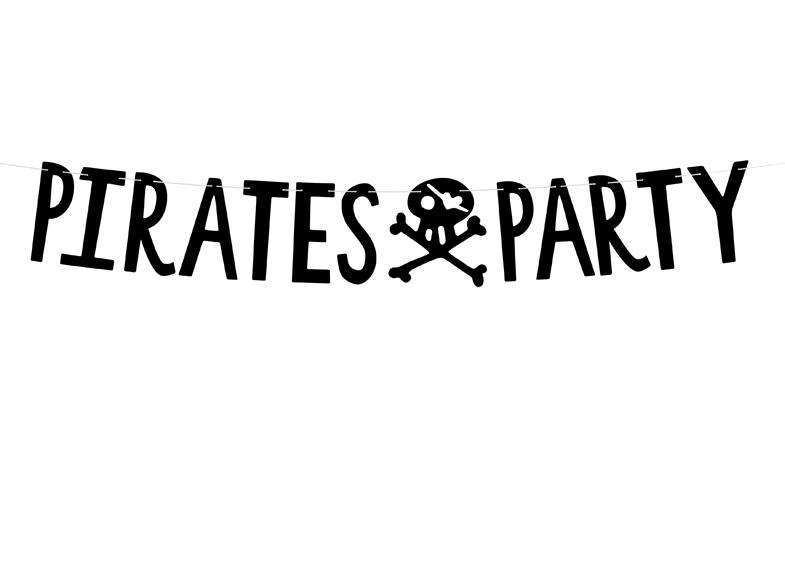 Pirates party banderoll