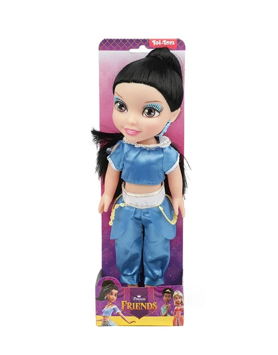 Docka blå kläder prinsessa - princess friends doll 30cm - 2