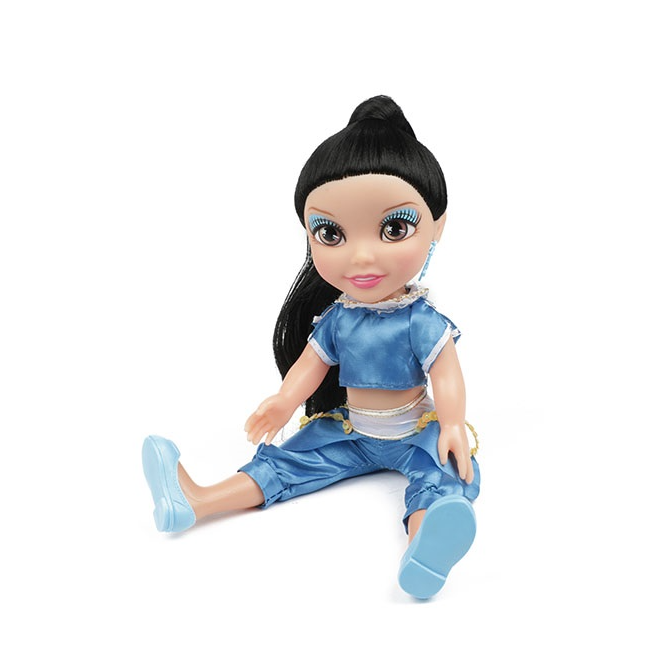 Docka blå kläder prinsessa - princess friends doll 30cm - 6