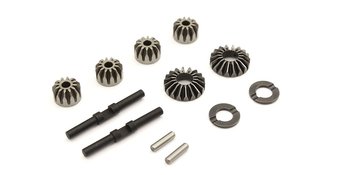 Differential steel bevel gear set (12T-18T CTR) INFERNO MP9-MP10