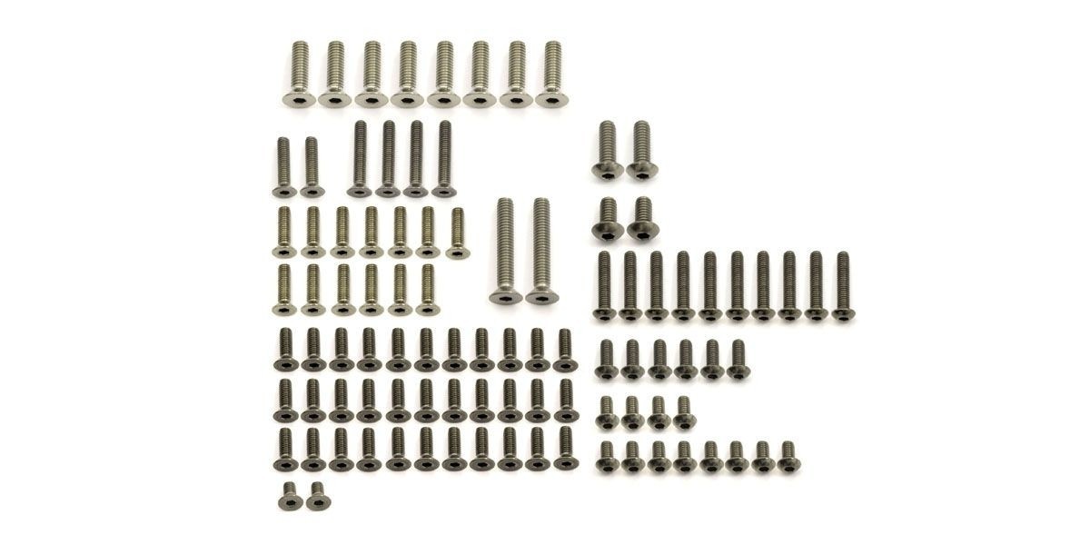 Titanium screw set INFERNO MP10