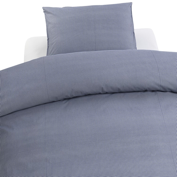 2-Dels Set Gingham Check Marin Barnvagn