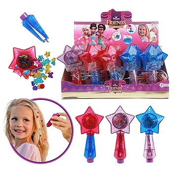 Paljetter till håret - Princess Friends