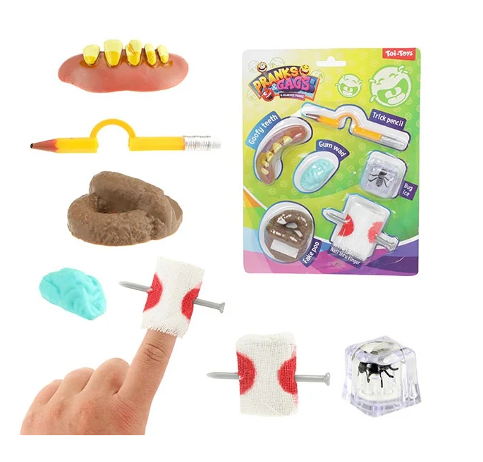 Skämtartiklar set