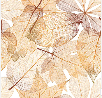 inicio Servetter Dreamy Leaves 3-lag 33cm