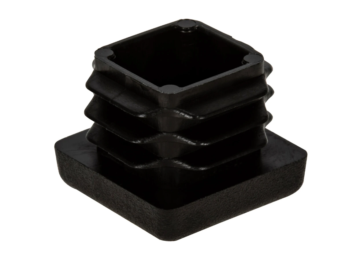 Rörplugg 20x20 4st svart