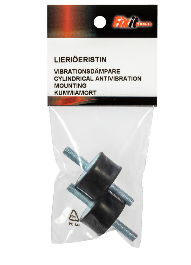 Vibrationsdämpare 2st 25x25xm6 - 2