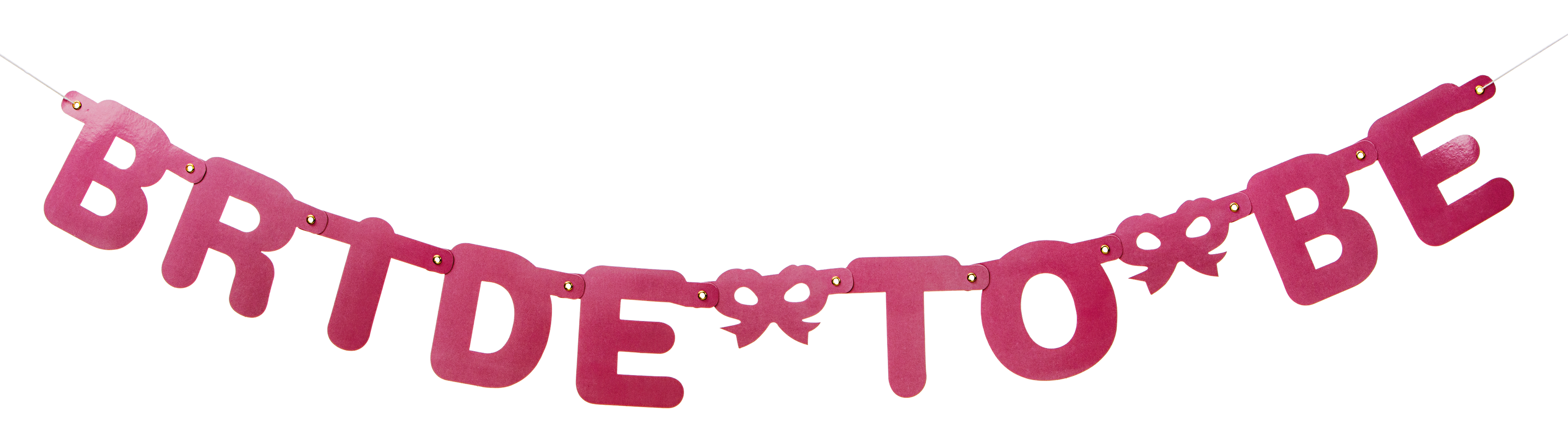 BANNER BRIDE TO BE PINK