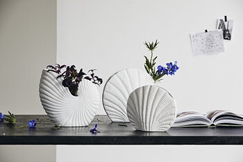 RAKITU flower pot, white