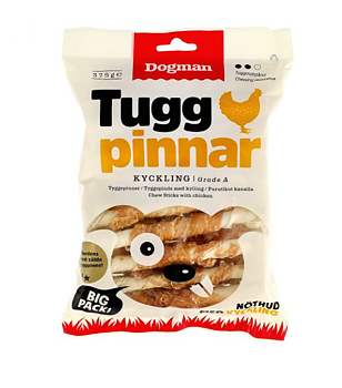 Tuggpinnar med kyckling 375g