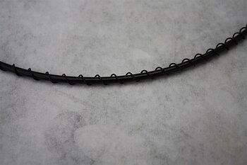 Metallring med ögla D35cm svart