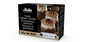 Patroner till gräddsifon