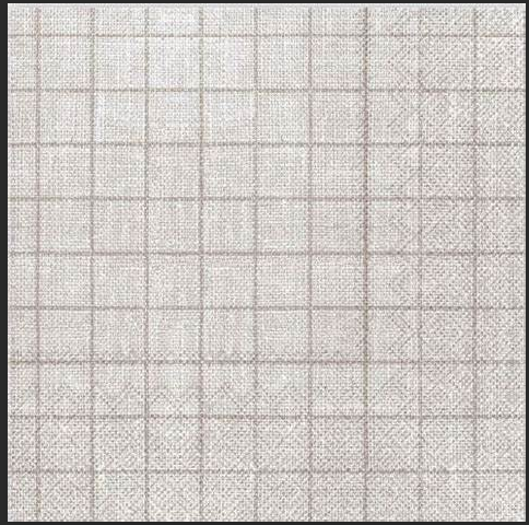 inicio Servetter Squares Linne 3-lag 33 cm