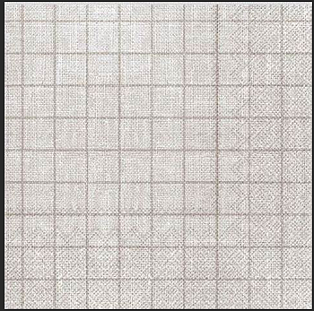 inicio Servetter Squares Linne 3-lag 33 cm