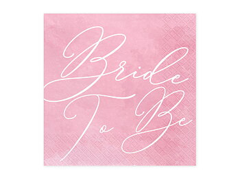 Servetter  Bride to be , 33x33cm