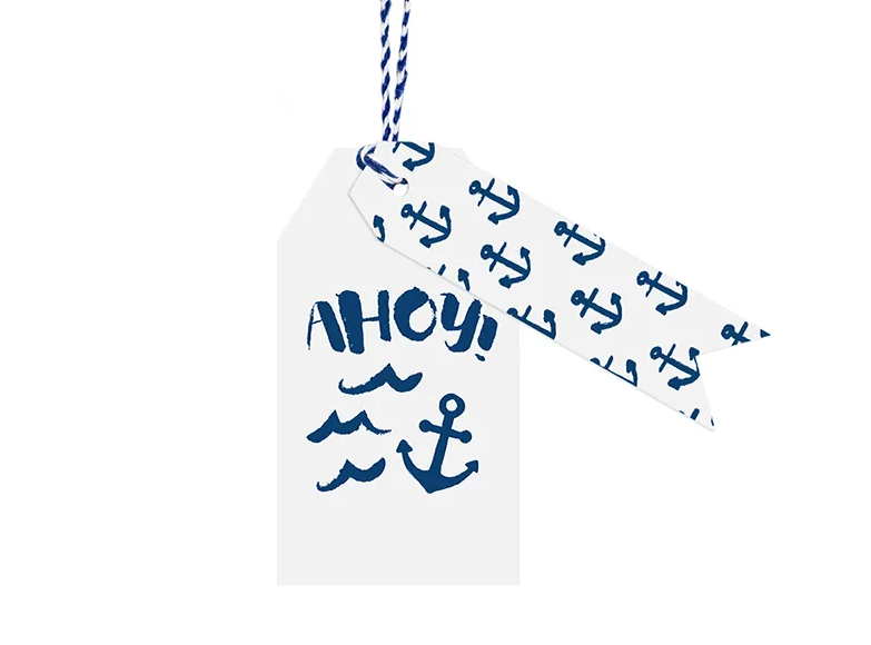 Gift tags Ahoy