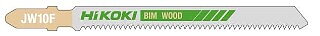 Sticksågsblad 74mm BIM 15TPI JW10F Trä 5st