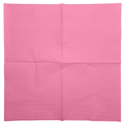 Rosa Servetter  20-Pack