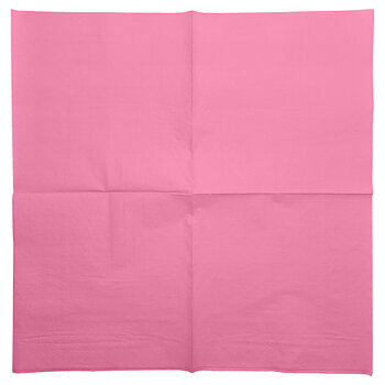 Rosa Servetter  20-Pack